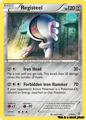 Normal Registeel [51/98 Near Mint ]