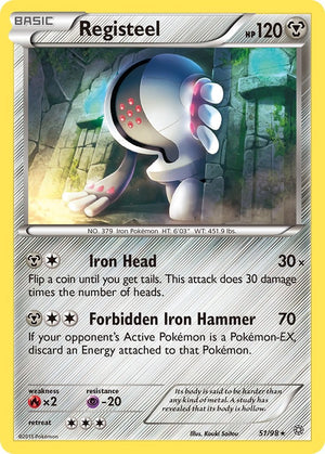 Rare Registeel [51/98 Near Mint ]