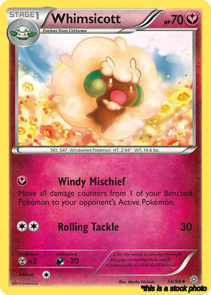 56/98 Whimsicott Uncommon Reverse Holofoil