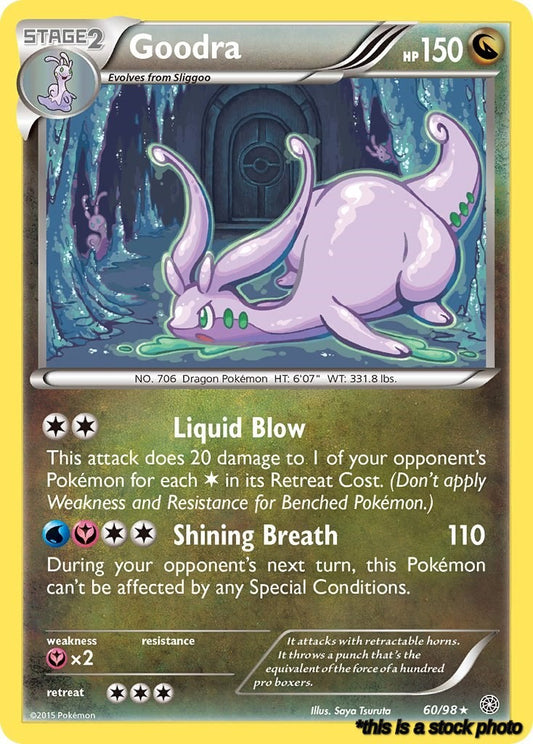 Reverse Holofoil Goodra [60/98 Near Mint ]