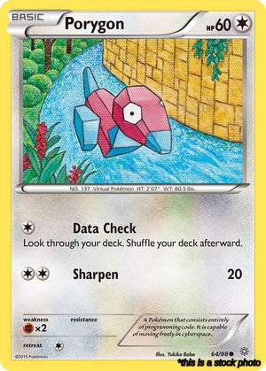 Common Porygon [64/98 Lightly Played ]
