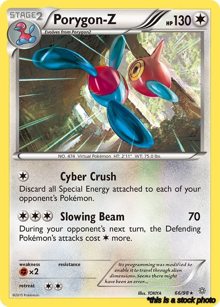 Rare Porygon-Z (66) [66/98 Lightly Played ]