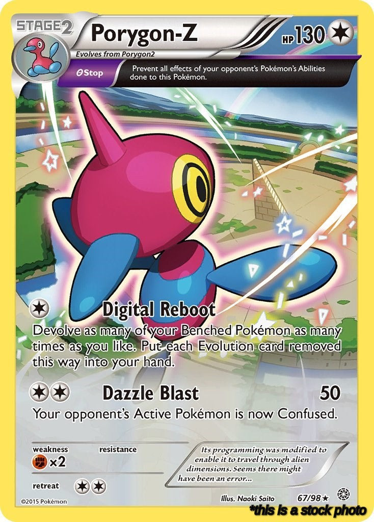 67/98 Porygon-Z (67) Holo Rare Holofoil