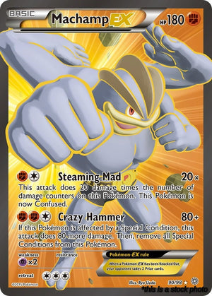 Ultra Rare Machamp EX (90 Full Art) [90/98 Lightly Played ]
