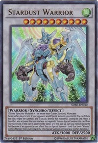 1st Edition Stardust Warrior [SDSE-EN040 Near Mint] Ultra Rare