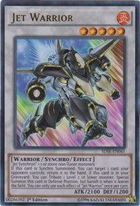 1st Edition Jet Warrior [SDSE-EN041 Moderately Played] Ultra Rare