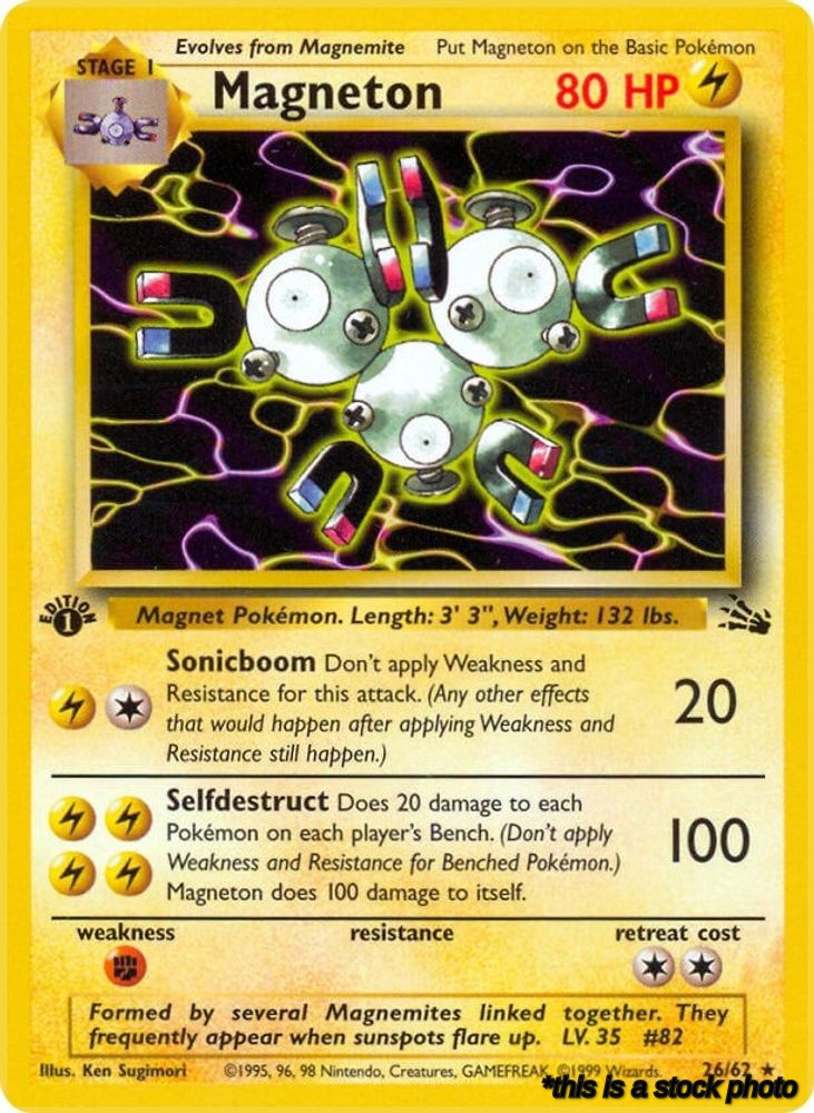 Unlimited Magneton (26) [26/62 Moderately Played ]