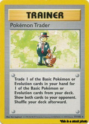 077/102 Pokemon Trader Rare Unlimited