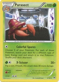 Rare Parasect [2/162 Near Mint ]