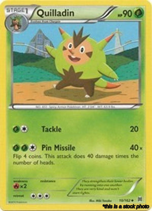 10/162 Quilladin Uncommon Normal