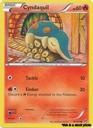 Normal Cyndaquil [18/162 Lightly Played ]