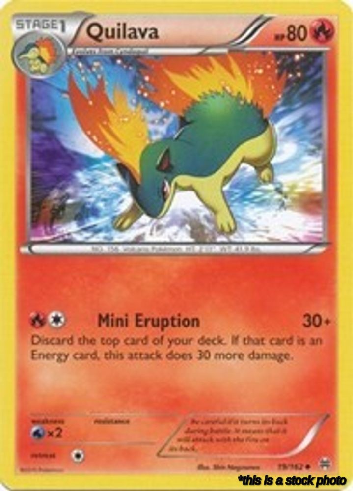 19/162 Quilava Uncommon Normal