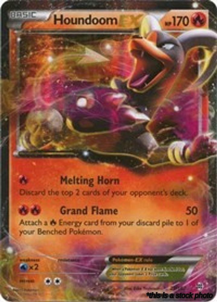 21/162 Houndoom EX Ultra Rare Holofoil