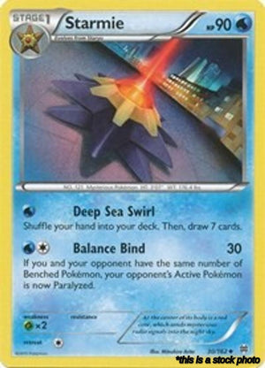 Normal Starmie [30/162 Lightly Played ]