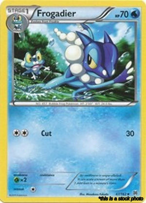 Normal Frogadier [47/162 Lightly Played ]
