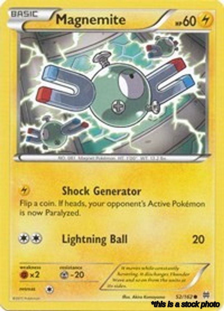 Normal Magnemite (52) [52/162 Lightly Played ]