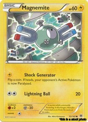 52/162 Magnemite (52) Common Reverse Holofoil