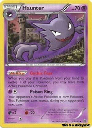 Normal Haunter [59/162 Lightly Played ]