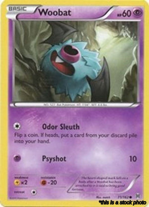 Common Woobat [71/162 Lightly Played ]
