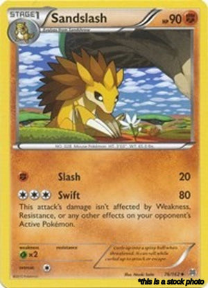 Normal Sandslash [76/162 Lightly Played ]