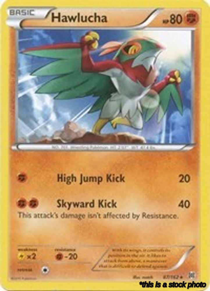 Rare Hawlucha [87/162 Lightly Played ]