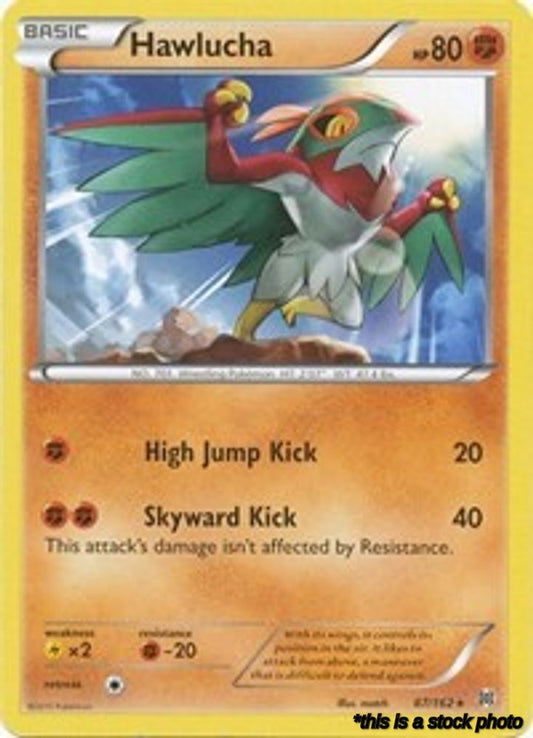 Rare Hawlucha [87/162 Lightly Played ]