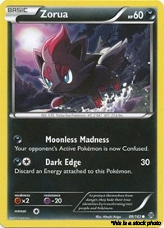 Normal Zorua (89) [89/162 Lightly Played ]
