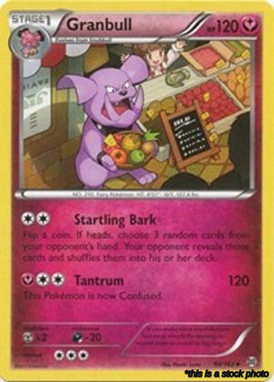 Normal Granbull [99/162 Lightly Played ]