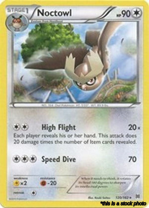 Normal Noctowl [120/162 Near Mint ]
