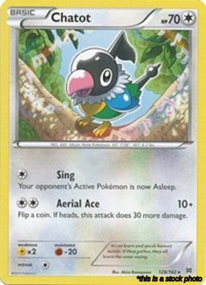 Normal Chatot [128/162 Near Mint ]