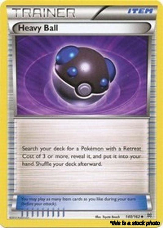 Reverse Holofoil Heavy Ball [140/162 Lightly Played ]