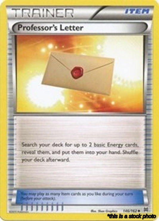 Professor's Letter