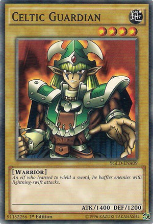 1st Edition Celtic Guardian [YGLD-ENA09 Moderately Played] Common / Short Print