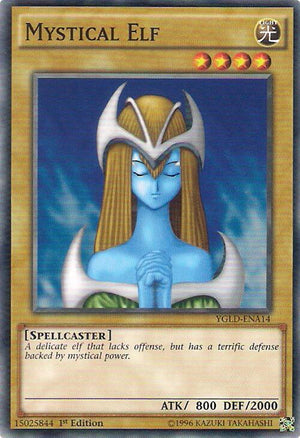 1st Edition Mystical Elf [YGLD-ENA14 Near Mint] Common / Short Print