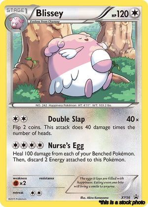 Holofoil Blissey - XY56 [XY56 Near Mint ]