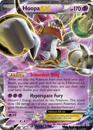 Holofoil Hoopa EX [XY71 Moderately Played ]