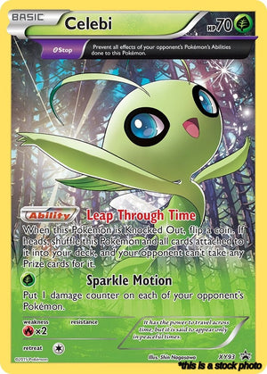 XY93 Celebi Promo Holofoil