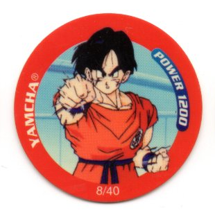 Yamcha - Dragon Ball Z Tazo 8/40