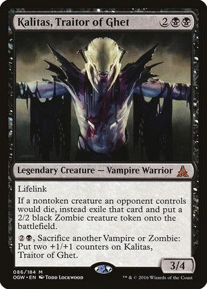 Kalitas, Traitor of Ghet [OGW/86] 2016 Magic: The Gathering