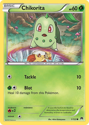 Common Chikorita [1/122 Near Mint ]