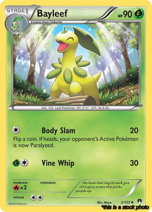 Normal Bayleef [2/122 Lightly Played ]