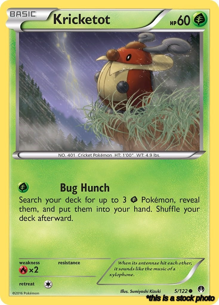 Normal Kricketot [5/122 Near Mint ]