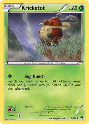 Common Kricketot [5/122 Lightly Played ]