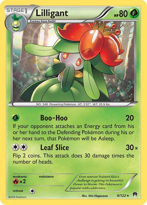 Rare Lilligant [8/122 Lightly Played ]