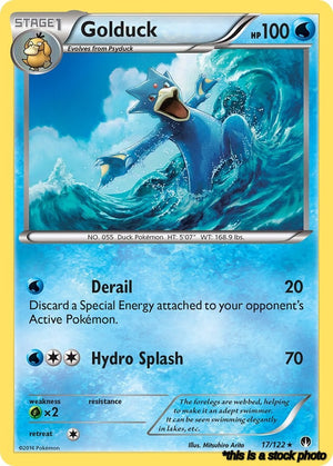 Normal Golduck [17/122 Lightly Played ]