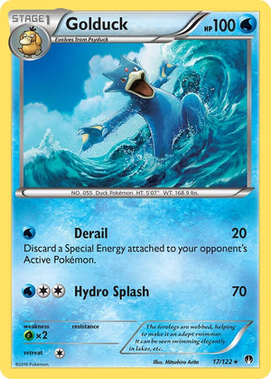Rare Golduck [17/122 Near Mint ]