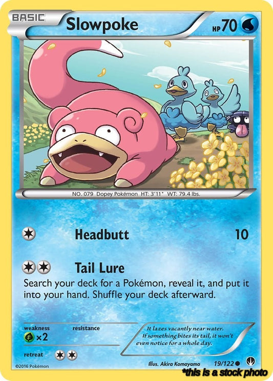 19/122 Slowpoke Common Normal
