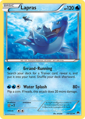 Uncommon Lapras [28/122 Lightly Played ]
