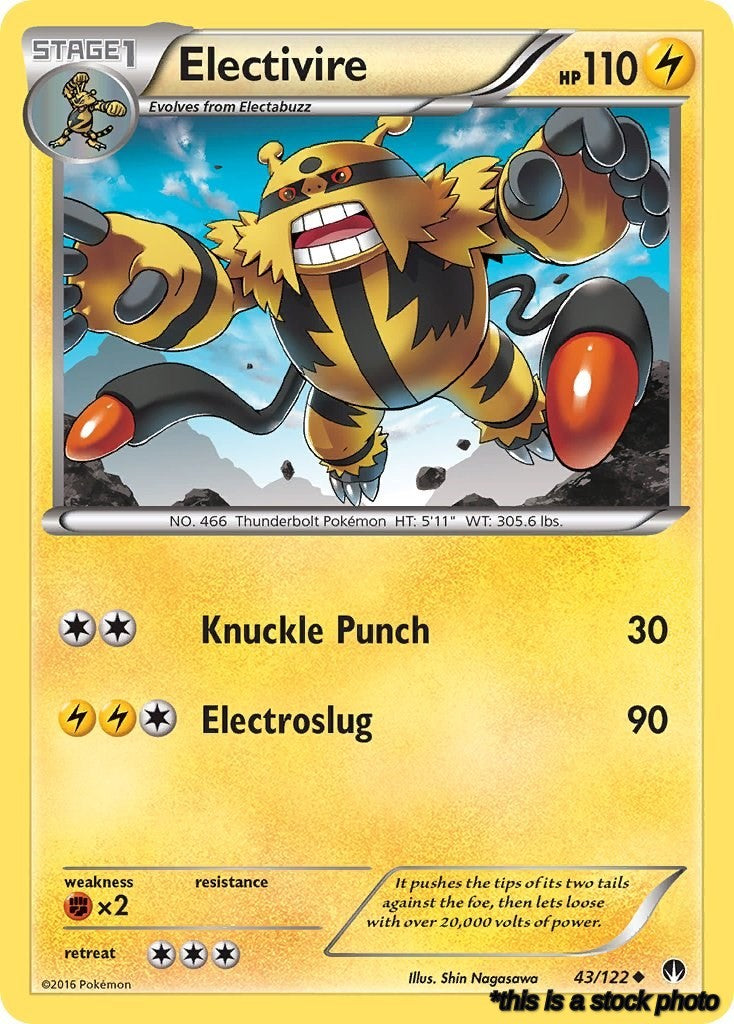 Normal Electivire [43/122 Lightly Played ]