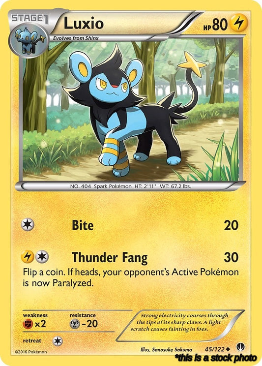Normal Luxio [45/122 Lightly Played ]
